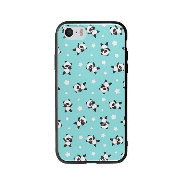 Coque Pour iPhone 5 Panda Dab - Coque Wiqeo 5€-10€, Animaux, Estelle Adam, iPhone 5, Motif Wiqeo, Déstockeur de Coques Pour iPhone