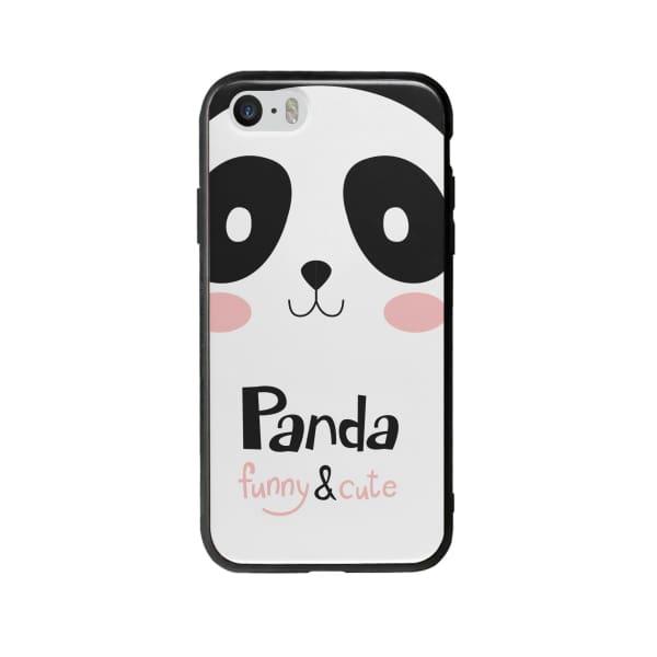 Coque Pour iPhone 5 Panda Mignon - Coque Wiqeo 5€-10€, Animaux, Géraud Fournier, iPhone 5, Mignon Wiqeo, Déstockeur de Coques Pour iPhone