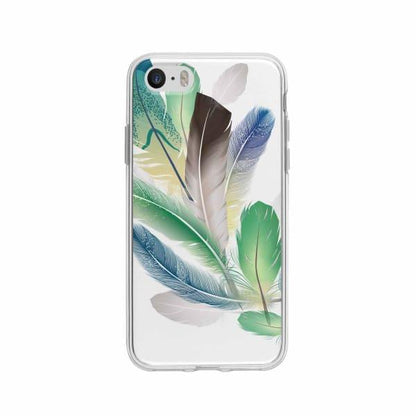 Coque Pour iPhone 5 Plumes - Coque Wiqeo 5€-10€, Estelle Adam, Illustration, iPhone 5 Wiqeo, Déstockeur de Coques Pour iPhone