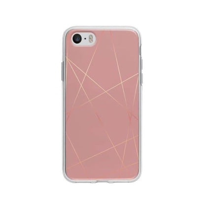 Coque Pour iPhone 5 Rose Hollywood - Coque Wiqeo 5€-10€, Estelle Adam, iPhone 5, Motif Wiqeo, Déstockeur de Coques Pour iPhone