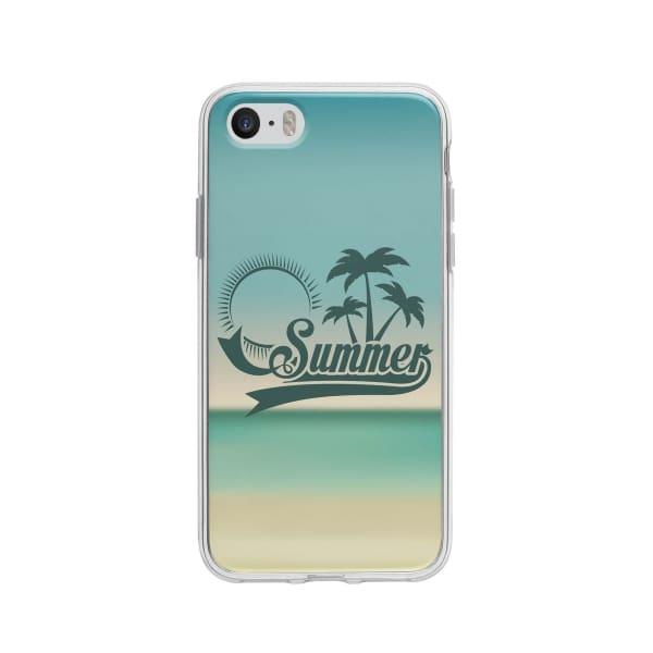 Coque Pour iPhone 5 Summer - Coque Wiqeo 5€-10€, Estelle Adam, iPhone 5, Motif Wiqeo, Déstockeur de Coques Pour iPhone