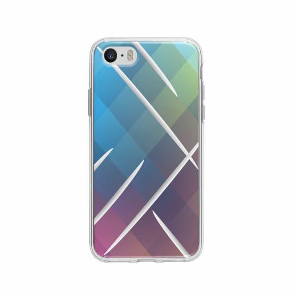 Coque Pour iPhone 5 Teintes Abstraites - Coque Wiqeo 5€-10€, Estelle Adam, iPhone 5, Motif Wiqeo, Déstockeur de Coques Pour iPhone