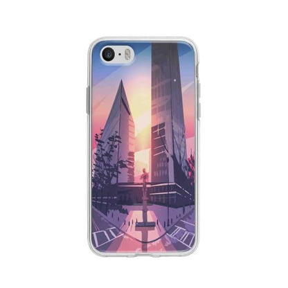 Coque Pour iPhone 5 Vue Graphique - Coque Wiqeo 5€-10€, Estelle Adam, Illustration, iPhone 5, Voyage Wiqeo, Déstockeur de Coques Pour iPhone