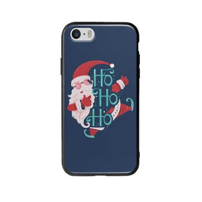 Coque Pour iPhone 5S Ho Ho Ho Père Noël - Coque Wiqeo 5€-10€, Estelle Adam, iPhone 5S, Motif, Noël Wiqeo, Déstockeur de Coques Pour iPhone