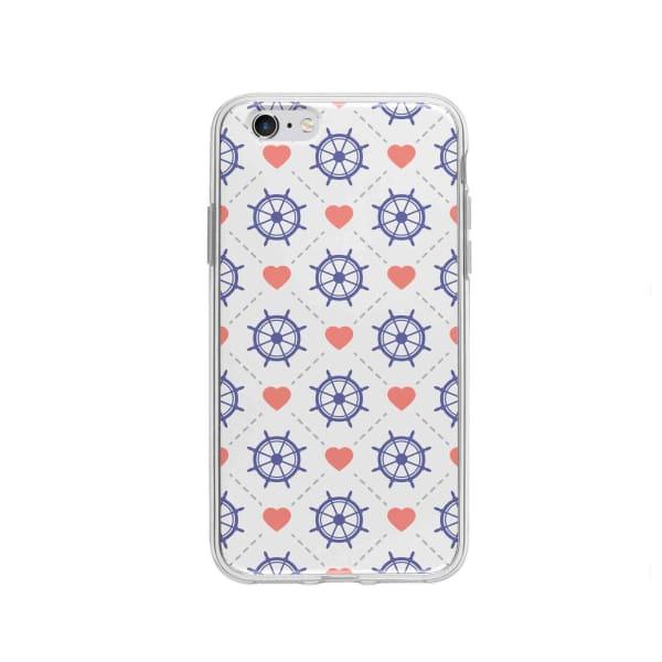 Coque Pour iPhone 6 Barres et Cœurs - Coque Wiqeo 5€-10€, Cœurs, Estelle Adam, iPhone 6, Motif Wiqeo, Déstockeur de Coques Pour iPhone