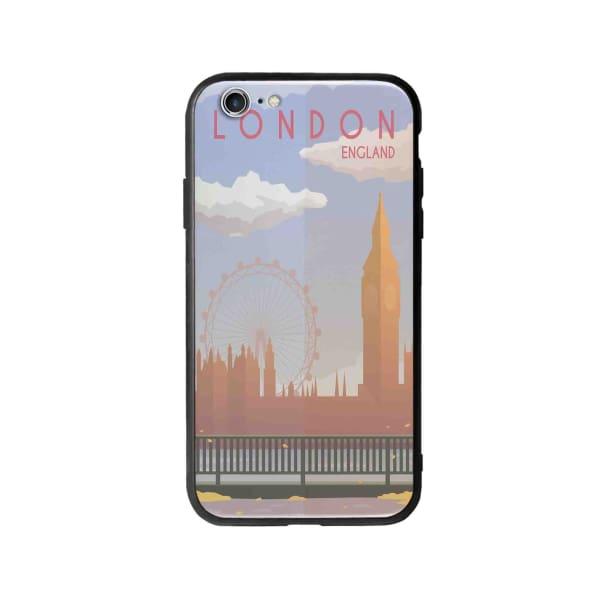 Coque Pour iPhone 6 Big Ben & London Eye - Coque Wiqeo 5€-10€, Estelle Adam, Illustration, iPhone 6, Voyage Wiqeo, Déstockeur de Coques Pour iPhone