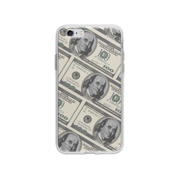 Coque Pour iPhone 6 Billets Dollars - Coque Wiqeo 5€-10€, Estelle Adam, Illustration, iPhone 6 Wiqeo, Déstockeur de Coques Pour iPhone