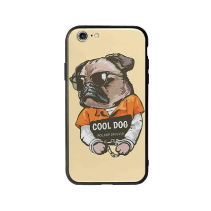 Coque Pour iPhone 6 Carlin Prisonnier - Coque Wiqeo 5€-10€, Animaux, Estelle Adam, Illustration, iPhone 6 Wiqeo, Déstockeur de Coques Pour iPhone