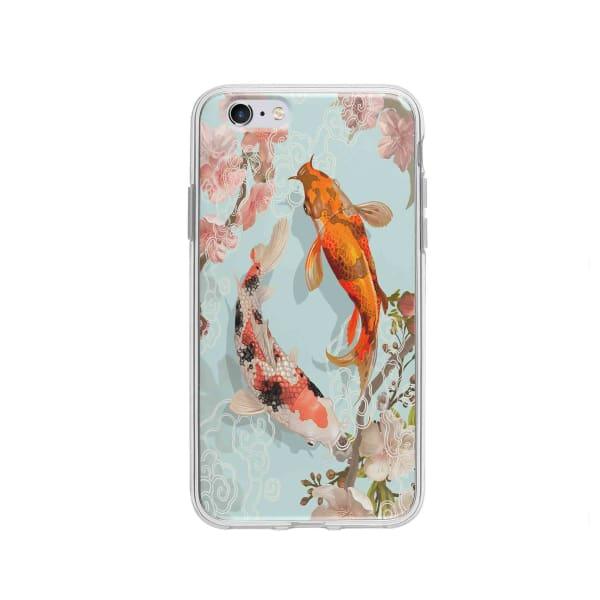 Coque Pour iPhone 6 Carpes Koï - Coque Wiqeo 5€-10€, Estelle Adam, Illustration, iPhone 6 Wiqeo, Déstockeur de Coques Pour iPhone