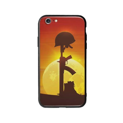 Coque Pour iPhone 6 Casque et Fusil - Coque Wiqeo 5€-10€, Estelle Adam, Illustration, iPhone 6 Wiqeo, Déstockeur de Coques Pour iPhone