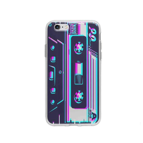 Coque Pour iPhone 6 Cassette Glitché - Coque Wiqeo 5€-10€, Estelle Adam, Illustration, iPhone 6 Wiqeo, Déstockeur de Coques Pour iPhone