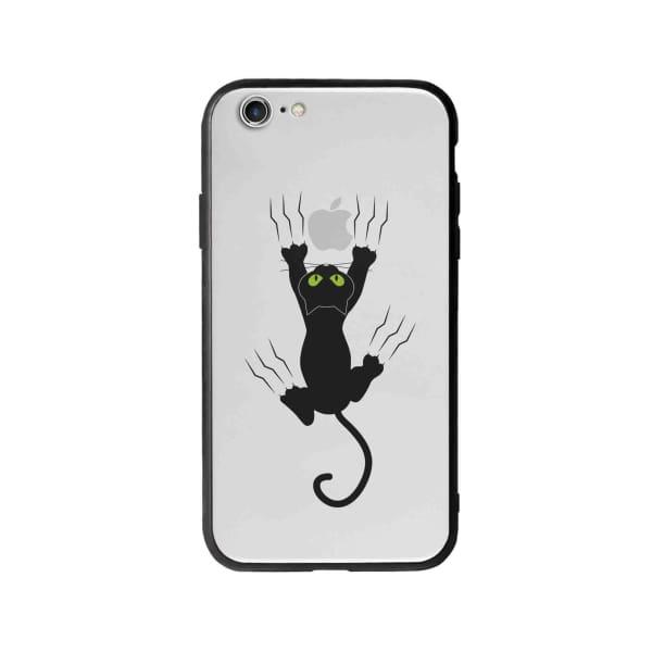 Coque Pour iPhone 6 Chat Griffant - Coque Wiqeo 5€-10€, Géraud Fournier, Illustration, iPhone 6, Mignon Wiqeo, Déstockeur de Coques Pour iPhone