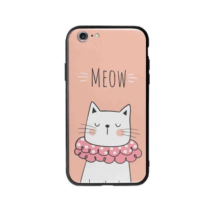 Coque Pour iPhone 6 Chat Meow - Coque Wiqeo 5€-10€, Animaux, Géraud Fournier, iPhone 6, Mignon Wiqeo, Déstockeur de Coques Pour iPhone