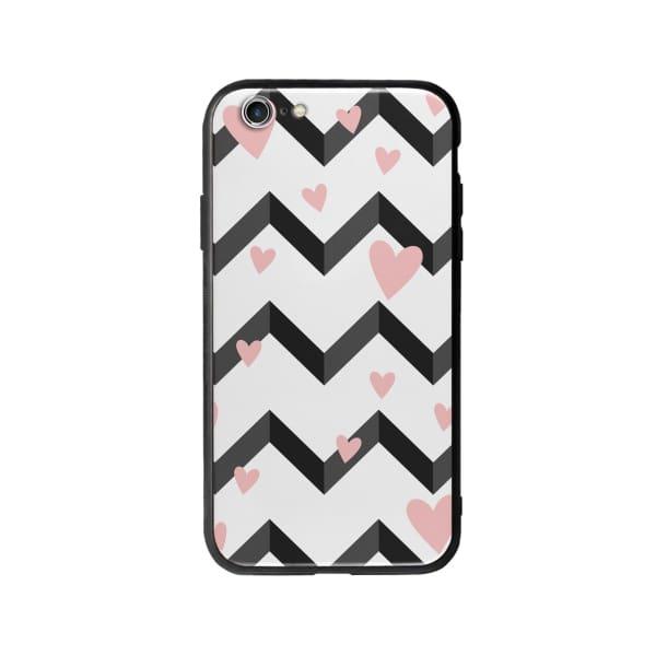 Coque Pour iPhone 6 Cœurs Motif Noir et Blanc - Coque Wiqeo 5€-10€, Cœurs, Estelle Adam, iPhone 6, Motif Wiqeo, Déstockeur de Coques Pour iPhone