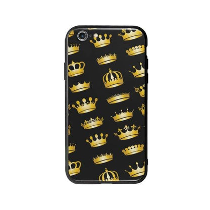 Coque Pour iPhone 6 Couronnes Dorées - Coque Wiqeo 5€-10€, Estelle Adam, iPhone 6, Motif Wiqeo, Déstockeur de Coques Pour iPhone