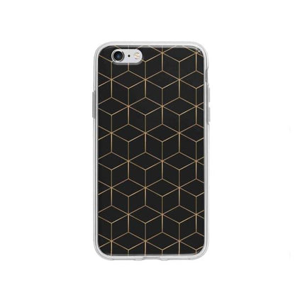 Coque Pour iPhone 6 Cubes et Hexagones - Coque Wiqeo 5€-10€, Estelle Adam, iPhone 6, Motif Wiqeo, Déstockeur de Coques Pour iPhone