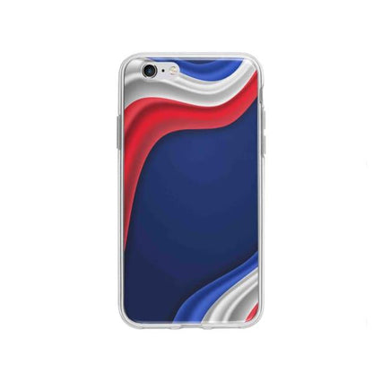 Coque Pour iPhone 6 Drapeau Français - Coque Wiqeo 5€-10€, Drapeau, Estelle Adam, Illustration, iPhone 6 Wiqeo, Déstockeur de Coques Pour iPhone