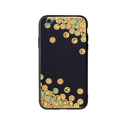 Coque Pour iPhone 6 Emojis Tombants - Coque Wiqeo 5€-10€, Estelle Adam, iPhone 6, Motif Wiqeo, Déstockeur de Coques Pour iPhone