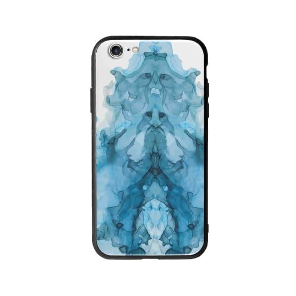 Coque Pour iPhone 6 Encre Bleu - Coque Wiqeo 5€-10€, Estelle Adam, iPhone 6, Motif Wiqeo, Déstockeur de Coques Pour iPhone