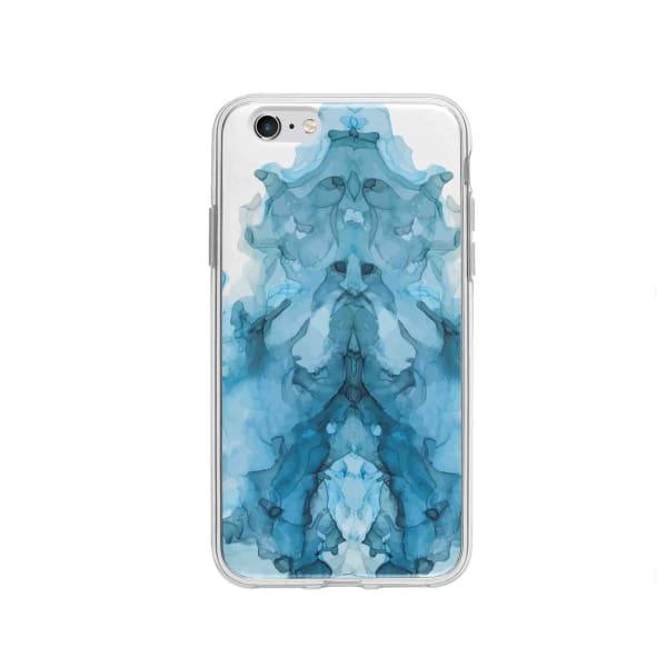 Coque Pour iPhone 6 Encre Bleu - Coque Wiqeo 5€-10€, Estelle Adam, iPhone 6, Motif Wiqeo, Déstockeur de Coques Pour iPhone