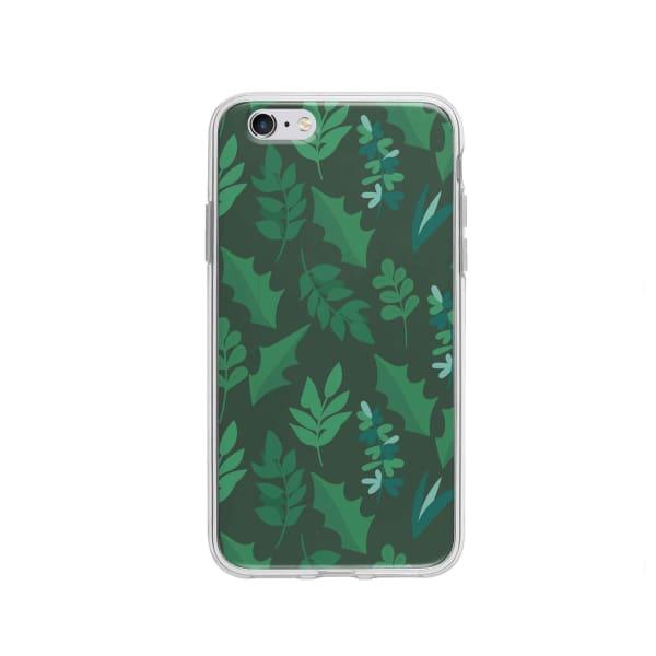 Coque Pour iPhone 6 Feuilles d'hiver - Coque Wiqeo 5€-10€, Estelle Adam, Feuilles, iPhone 6, Motif Wiqeo, Déstockeur de Coques Pour iPhone