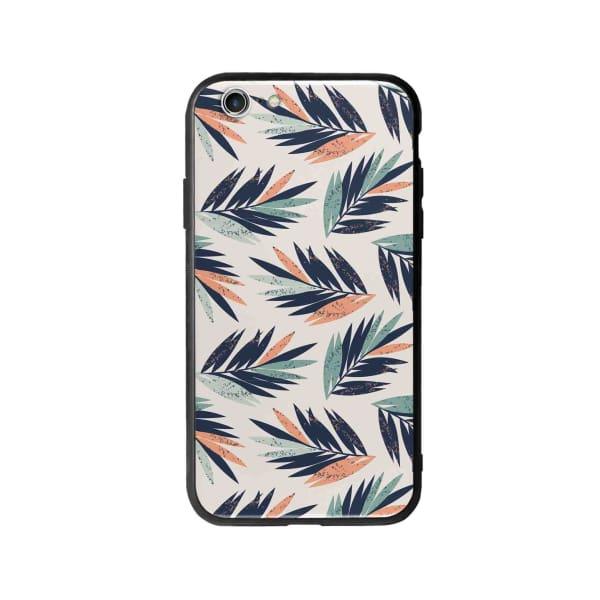 Coque Pour iPhone 6 Feuilles Tropicales - Coque Wiqeo 5€-10€, Estelle Adam, Feuilles, iPhone 6, Motif Wiqeo, Déstockeur de Coques Pour iPhone