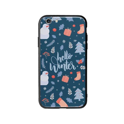 Coque Pour iPhone 6 "Hello Winter" - Coque Wiqeo 5€-10€, Estelle Adam, iPhone 6, Motif Wiqeo, Déstockeur de Coques Pour iPhone