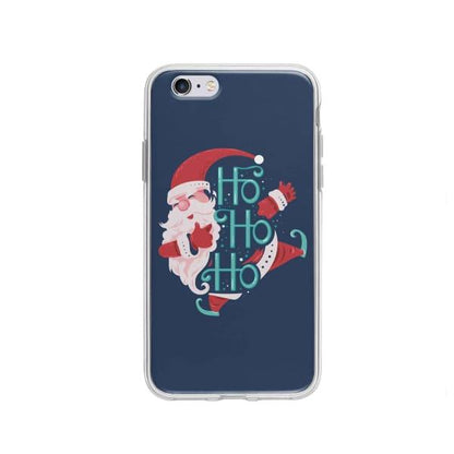 Coque Pour iPhone 6 Ho Ho Ho Père Noël - Coque Wiqeo 5€-10€, Estelle Adam, iPhone 6, Motif, Noël Wiqeo, Déstockeur de Coques Pour iPhone