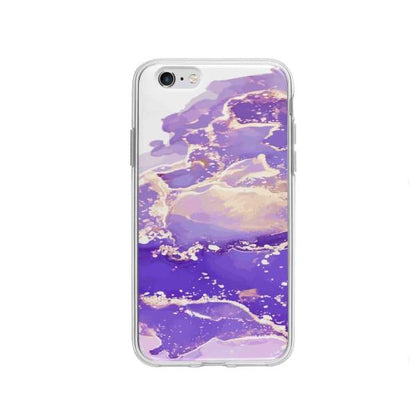 Coque Pour iPhone 6 Liquide Mauve - Coque Wiqeo 5€-10€, Estelle Adam, iPhone 6, Motif Wiqeo, Déstockeur de Coques Pour iPhone