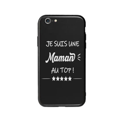 Coque Pour iPhone 6 "Maman au Top" - Coque Wiqeo 5€-10€, Géraud Fournier, iPhone 6, Mignon Wiqeo, Déstockeur de Coques Pour iPhone