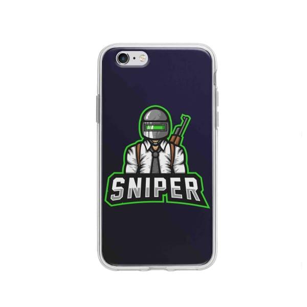 Coque Pour iPhone 6 Mascotte Sniper - Coque Wiqeo 5€-10€, Estelle Adam, Illustration, iPhone 6 Wiqeo, Déstockeur de Coques Pour iPhone