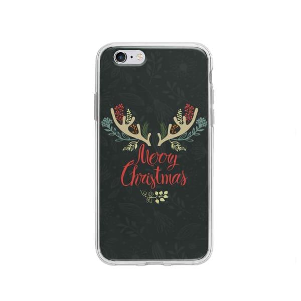 Coque Pour iPhone 6 "Merry Christmas" - Coque Wiqeo 5€-10€, Estelle Adam, Illustration, iPhone 6 Wiqeo, Déstockeur de Coques Pour iPhone