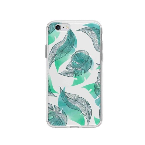 Coque Pour iPhone 6 Motif Feuilles - Coque Wiqeo 5€-10€, Estelle Adam, Feuilles, iPhone 6, Motif Wiqeo, Déstockeur de Coques Pour iPhone