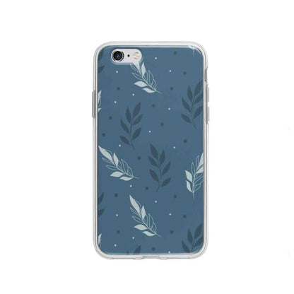 Coque Pour iPhone 6 Motif Floral - Coque Wiqeo 5€-10€, Estelle Adam, Feuilles, iPhone 6, Motif Wiqeo, Déstockeur de Coques Pour iPhone