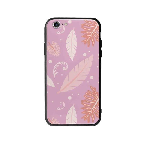 Coque Pour iPhone 6 Nature Rose - Coque Wiqeo 5€-10€, Estelle Adam, Feuilles, iPhone 6, Motif Wiqeo, Déstockeur de Coques Pour iPhone