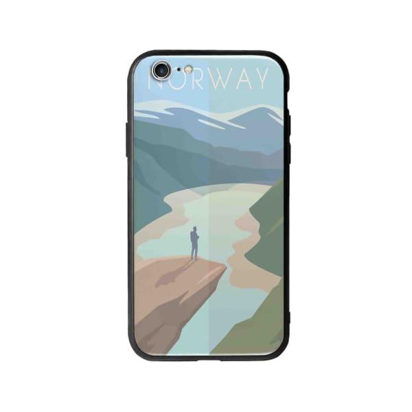 Coque Pour iPhone 6 Norvège - Coque Wiqeo 5€-10€, Illustration, iPhone 6, Robert Guillory, Voyage Wiqeo, Déstockeur de Coques Pour iPhone