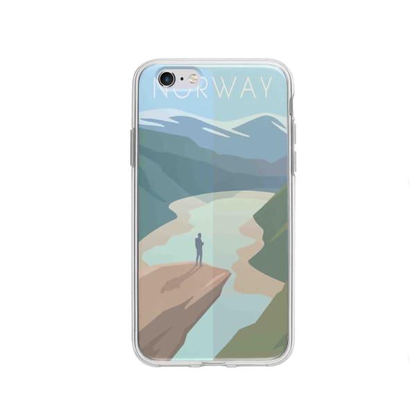 Coque Pour iPhone 6 Norvège - Coque Wiqeo 5€-10€, Illustration, iPhone 6, Robert Guillory, Voyage Wiqeo, Déstockeur de Coques Pour iPhone