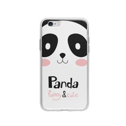 Coque Pour iPhone 6 Panda Mignon - Coque Wiqeo 5€-10€, Animaux, Géraud Fournier, iPhone 6, Mignon Wiqeo, Déstockeur de Coques Pour iPhone