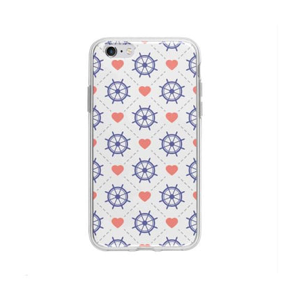 Coque Pour iPhone 6 Plus Barres et Cœurs - Coque Wiqeo 5€-10€, Cœurs, Estelle Adam, iPhone 6 Plus, Motif Wiqeo, Déstockeur de Coques Pour iPhone