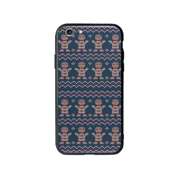 Coque Pour iPhone 6 Plus Biscuit de Noël Tricoté - Coque Wiqeo 5€-10€, Estelle Adam, iPhone 6 Plus, Motif, Noël Wiqeo, Déstockeur de Coques Pour iPhone