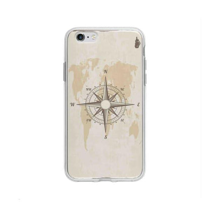 Coque Pour iPhone 6 Plus Boussole Nautique - Coque Wiqeo 5€-10€, Estelle Adam, Illustration, iPhone 6 Plus Wiqeo, Déstockeur de Coques Pour iPhone