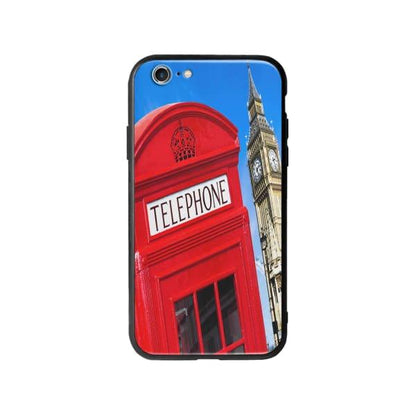 Coque Pour iPhone 6 Plus Cabine Téléphonique - Coque Wiqeo 5€-10€, Estelle Adam, Illustration, iPhone 6 Plus, U.K. Wiqeo, Déstockeur de Coques Pour iPhone