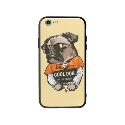 Coque Pour iPhone 6 Plus Carlin Prisonnier - Coque Wiqeo 5€-10€, Animaux, Estelle Adam, Illustration, iPhone 6 Plus Wiqeo, Déstockeur de Coques Pour iPhone