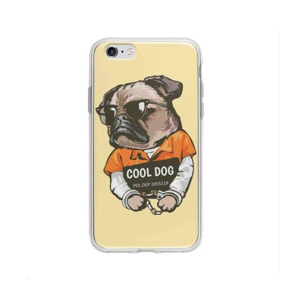 Coque Pour iPhone 6 Plus Carlin Prisonnier - Coque Wiqeo 5€-10€, Animaux, Estelle Adam, Illustration, iPhone 6 Plus Wiqeo, Déstockeur de Coques Pour iPhone