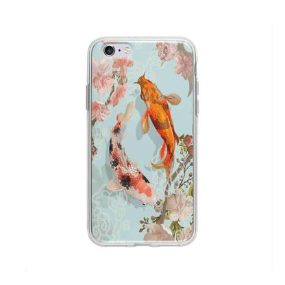 Coque Pour iPhone 6 Plus Carpes Koï - Coque Wiqeo 5€-10€, Estelle Adam, Illustration, iPhone 6 Plus Wiqeo, Déstockeur de Coques Pour iPhone