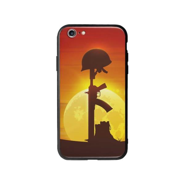 Coque Pour iPhone 6 Plus Casque et Fusil - Coque Wiqeo 5€-10€, Estelle Adam, Illustration, iPhone 6 Plus Wiqeo, Déstockeur de Coques Pour iPhone