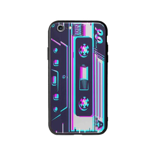 Coque Pour iPhone 6 Plus Cassette Glitché - Coque Wiqeo 5€-10€, Estelle Adam, Illustration, iPhone 6 Plus Wiqeo, Déstockeur de Coques Pour iPhone