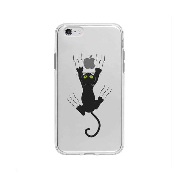 Coque Pour iPhone 6 Plus Chat Griffant - Coque Wiqeo 5€-10€, Géraud Fournier, Illustration, iPhone 6 Plus, Mignon Wiqeo, Déstockeur de Coques Pour iPhone