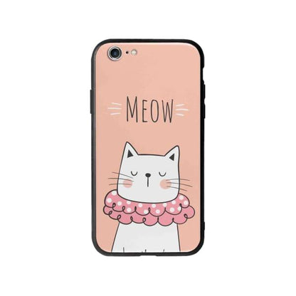 Coque Pour iPhone 6 Plus Chat Meow - Coque Wiqeo 5€-10€, Animaux, Géraud Fournier, iPhone 6 Plus, Mignon Wiqeo, Déstockeur de Coques Pour iPhone