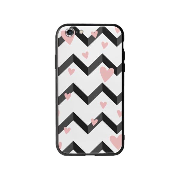 Coque Pour iPhone 6 Plus Cœurs Motif Noir et Blanc - Coque Wiqeo 5€-10€, Cœurs, Estelle Adam, iPhone 6 Plus, Motif Wiqeo, Déstockeur de Coques Pour iPhone